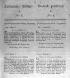 Oeffentlicher Anzeiger zum Amtsblatt No.6. der Königl. Preuss. Regierung zu Bromberg. 1828