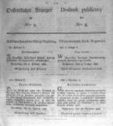 Oeffentlicher Anzeiger zum Amtsblatt No.8. der K&ouml;nigl. Preuss. Regierung zu Bromberg. 1828