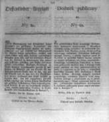 Oeffentlicher Anzeiger zum Amtsblatt No.21. der K&ouml;nigl. Preuss. Regierung zu Bromberg. 1828