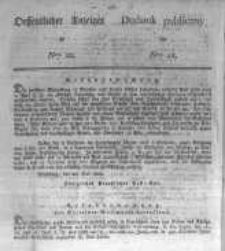 Oeffentlicher Anzeiger zum Amtsblatt No.22. der K&ouml;nigl. Preuss. Regierung zu Bromberg. 1828