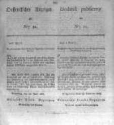 Oeffentlicher Anzeiger zum Amtsblatt No.31. der K&ouml;nigl. Preuss. Regierung zu Bromberg. 1828