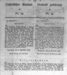 Oeffentlicher Anzeiger zum Amtsblatt No.38. der K&ouml;nigl. Preuss. Regierung zu Bromberg. 1828