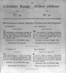 Oeffentlicher Anzeiger zum Amtsblatt No.40. der K&ouml;nigl. Preuss. Regierung zu Bromberg. 1828