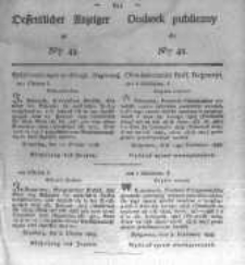 Oeffentlicher Anzeiger zum Amtsblatt No.43. der K&ouml;nigl. Preuss. Regierung zu Bromberg. 1828