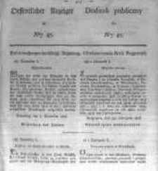 Oeffentlicher Anzeiger zum Amtsblatt No.47. der K&ouml;nigl. Preuss. Regierung zu Bromberg. 1828