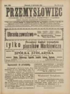 Przemysłowiec: tygodnik dla polskiego rzemiosła, przemysłu i handlu: organ Związku Towarzystw Przemysłowych 1911.04.02 R.8 Nr14