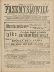 Przemysłowiec: tygodnik dla polskiego rzemiosła, przemysłu i handlu: organ Związku Towarzystw Przemysłowych 1911.04.23 R.8 Nr17