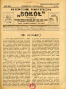 Przewodnik Gimnastyczny "Sok&oacute;ł": organ Związku Towarzystw Gimnastycznych "Sok&oacute;ł": dwutygodnik Zarządu Związku Dzielnic: Małopolskiej, Mazowieckiej, Krakowskiej, Śląskiej, Poznańskiej, Pomorskiej i we Francji 1927.12.01 R.44 Nr23
