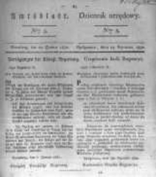 Amtsblatt der K&ouml;niglichen Preussischen Regierung zu Bromberg. 1830.01.29 No.5