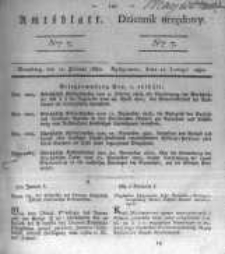 Amtsblatt der Königlichen Preussischen Regierung zu Bromberg. 1830.02.12 No.7