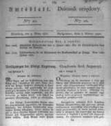 Amtsblatt der Königlichen Preussischen Regierung zu Bromberg. 1830.03.05 No.10