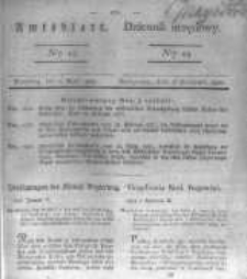 Amtsblatt der K&ouml;niglichen Preussischen Regierung zu Bromberg. 1830.04.09 No.15