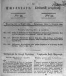 Amtsblatt der K&ouml;niglichen Preussischen Regierung zu Bromberg. 1830.08.13 No.33