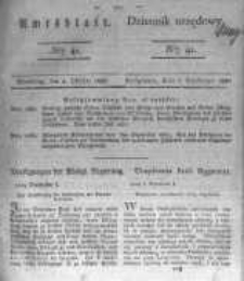 Amtsblatt der K&ouml;niglichen Preussischen Regierung zu Bromberg. 1830.10.08 No.41