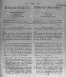 Amtsblatt der K&ouml;niglichen Preussischen Regierung zu Bromberg. 1830.10.15 No.42