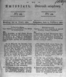 Amtsblatt der Königlichen Preussischen Regierung zu Bromberg. 1830.10.29 No.44