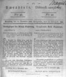 Amtsblatt der K&ouml;niglichen Preussischen Regierung zu Bromberg. 1830.11.26 No.48