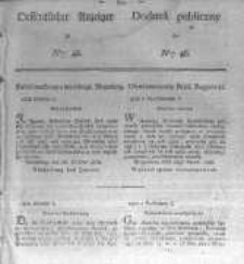 Oeffentlicher Anzeiger zum Amtsblatt No.46. der Königl. Preuss. Regierung zu Bromberg. 1828