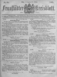 Fraustädter Kreisblatt. 1880.10.29 Nr44