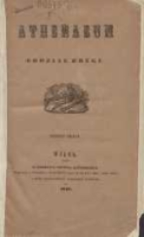 Athenauem: pismo poświęcone historii, literaturze, sztukom, krytyce itd. 1842 Nr2