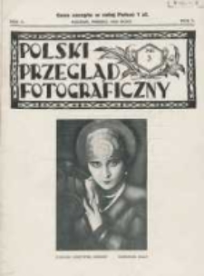 Polski Przegląd Fotograficzny 1929.03 R.5 Nr3