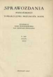 Sprawozdania Poznańskiego Towarzystwa Przyjaciół Nauk. 1955 R.19