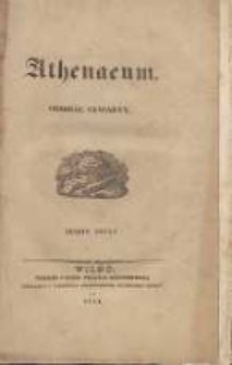 Athenaeum: pismo poświęcone historii, literaturze, sztukom, krytyce itd. 1844 Nr2