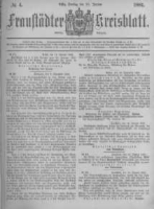 Fraustädter Kreisblatt. 1881.01.21 Nr4