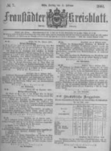 Fraustädter Kreisblatt. 1881.02.11 Nr7