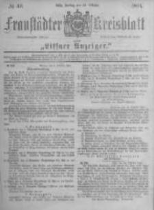 Fraust&auml;dter Kreisblatt. 1881.10.28 Nr49