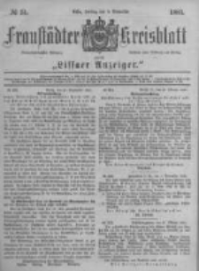 Fraustädter Kreisblatt. 1881.11.04 Nr51