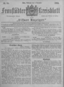 Fraust&auml;dter Kreisblatt. 1881.11.09 Nr52