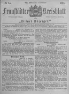 Fraustädter Kreisblatt. 1881.11.16 Nr54