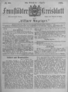 Fraust&auml;dter Kreisblatt. 1881.12.07 Nr60