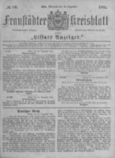 Fraustädter Kreisblatt. 1881.12.28 Nr66