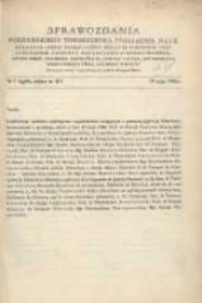 Sprawozdania Poznańskiego Towarzystwa Przyjaci&oacute;ł Nauk. 1962 R.26