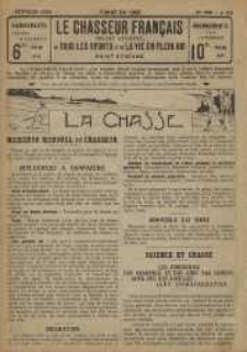 Le Chasseur Fran&ccedil;ais 1923 Nr02