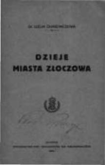 Dzieje miasta Złoczowa