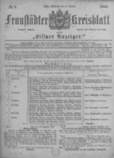 Fraust&auml;dter Kreisblatt. 1882.01.04 Nr1
