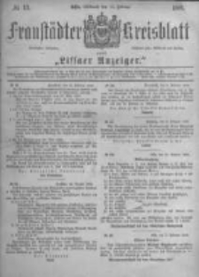 Fraust&auml;dter Kreisblatt. 1882.02.15 Nr13