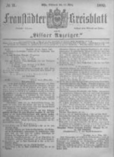Fraustädter Kreisblatt. 1882.03.15 Nr21