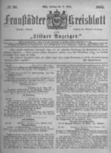 Fraustädter Kreisblatt. 1882.03.31 Nr26