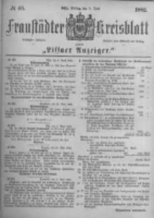 Fraustädter Kreisblatt. 1882.06.09 Nr46