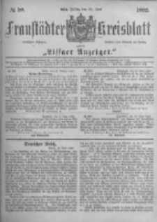 Fraust&auml;dter Kreisblatt. 1882.06.23 Nr50