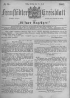 Fraustädter Kreisblatt. 1882.06.30 Nr52