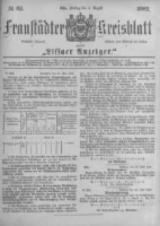 Fraustädter Kreisblatt. 1882.08.04 Nr62