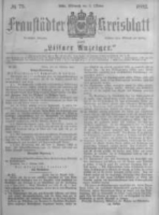 Fraust&auml;dter Kreisblatt. 1882.10.04 Nr79