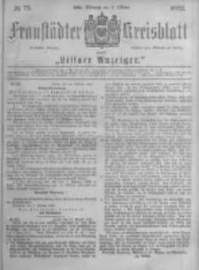 Fraustädter Kreisblatt. 1882.10.04 Nr79
