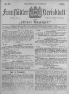 Fraust&auml;dter Kreisblatt. 1882.11.22 Nr93