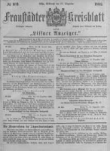 Fraustädter Kreisblatt. 1882.12.27 Nr103